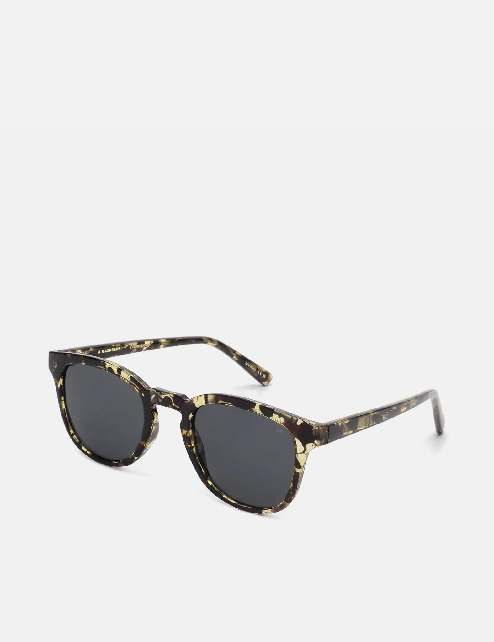 A. Kjaerbede Bate Sunglasses - Black/Yellow Tortoise sold by Article London product image thumbnail 3
