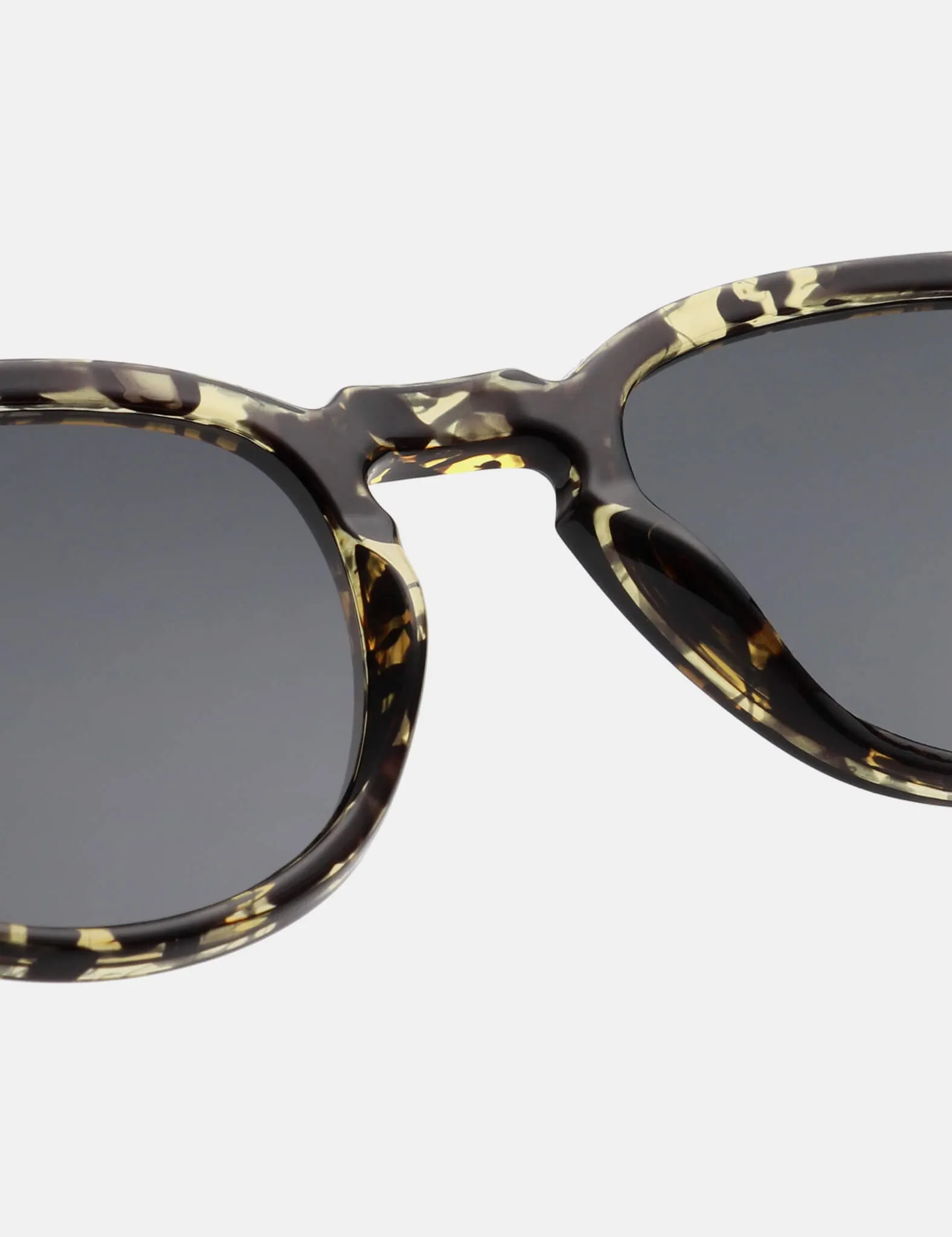 A. Kjaerbede Bate Sunglasses - Black/Yellow Tortoise sold by Article London product image thumbnail 4