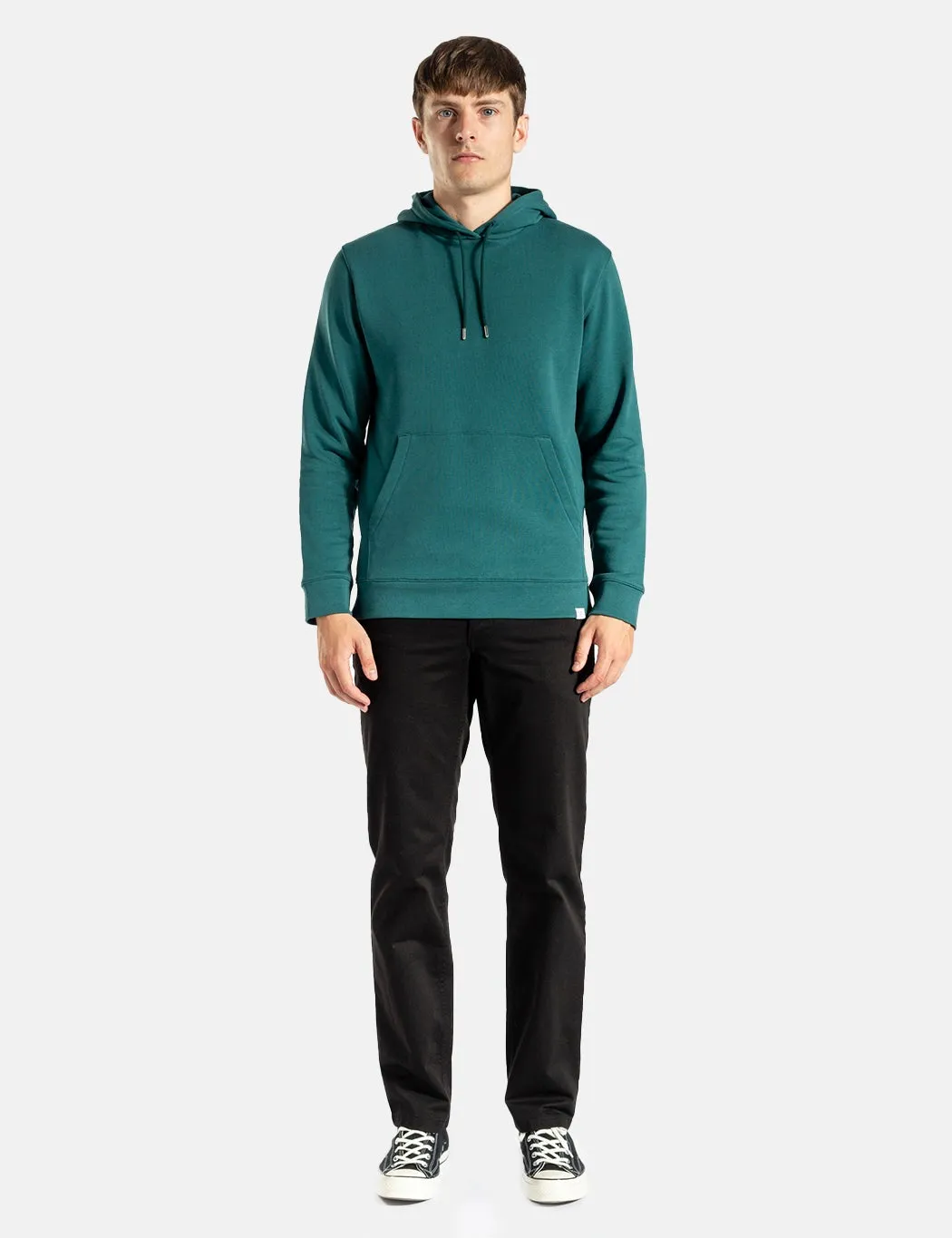 Norse Projects Vagn Classic Hooded Sweatshirt - Sea Blue sold by Article London product image thumbnail 3