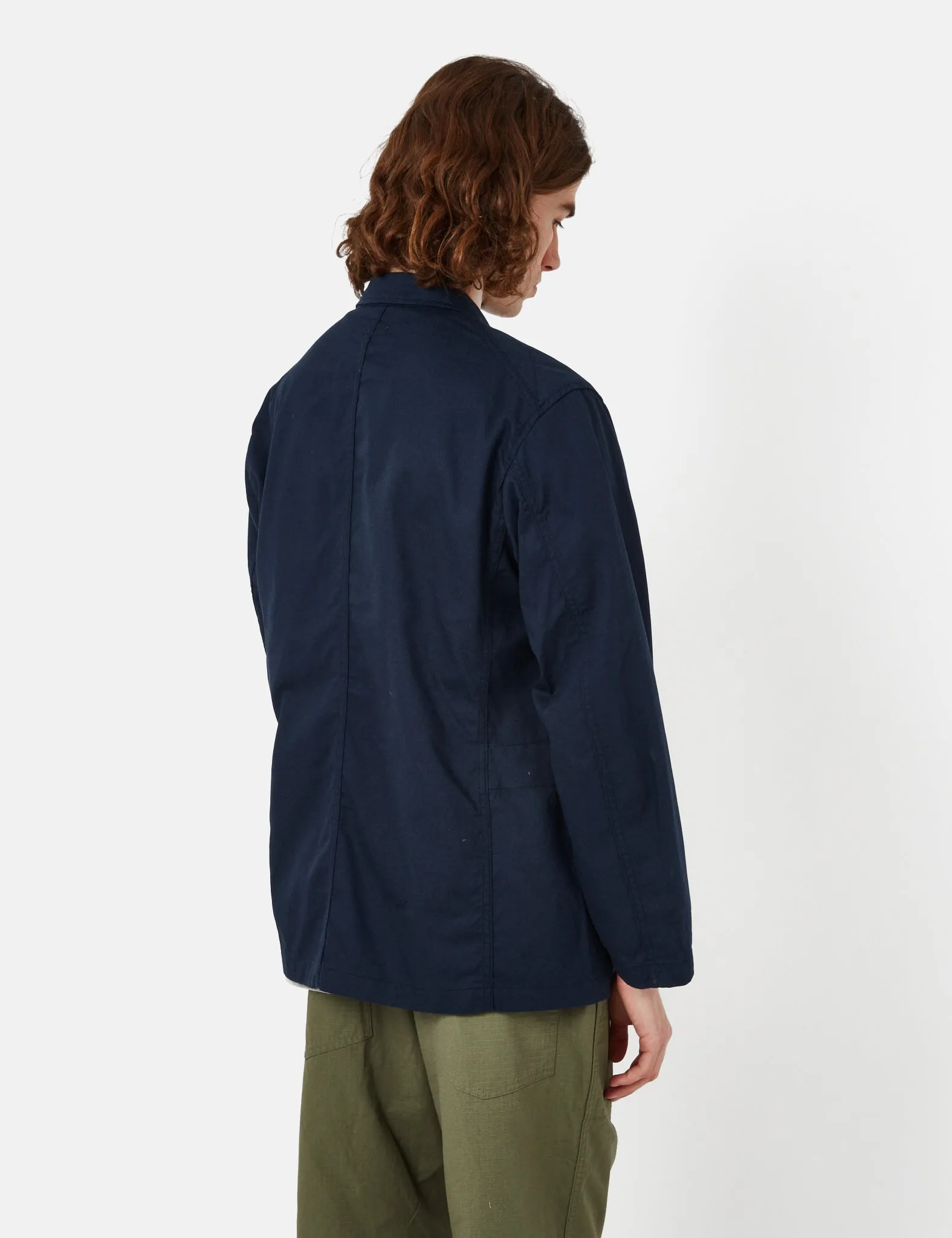 Engineered Garments Bedford Jacket (6.5oz Flat Twill) - Navy Blue sold by Article London product image thumbnail 3