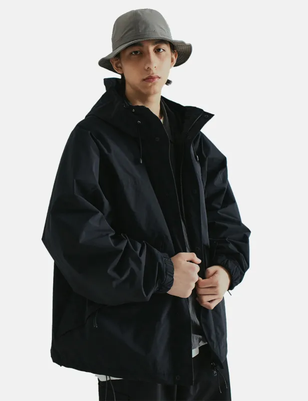 Uniform Bridge Utility Mountain Jacket - Black sold by Article London