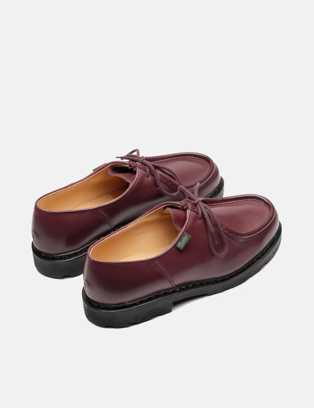 Paraboot Michael Lisse (Leather) - Wine sold by Article London product image thumbnail 3