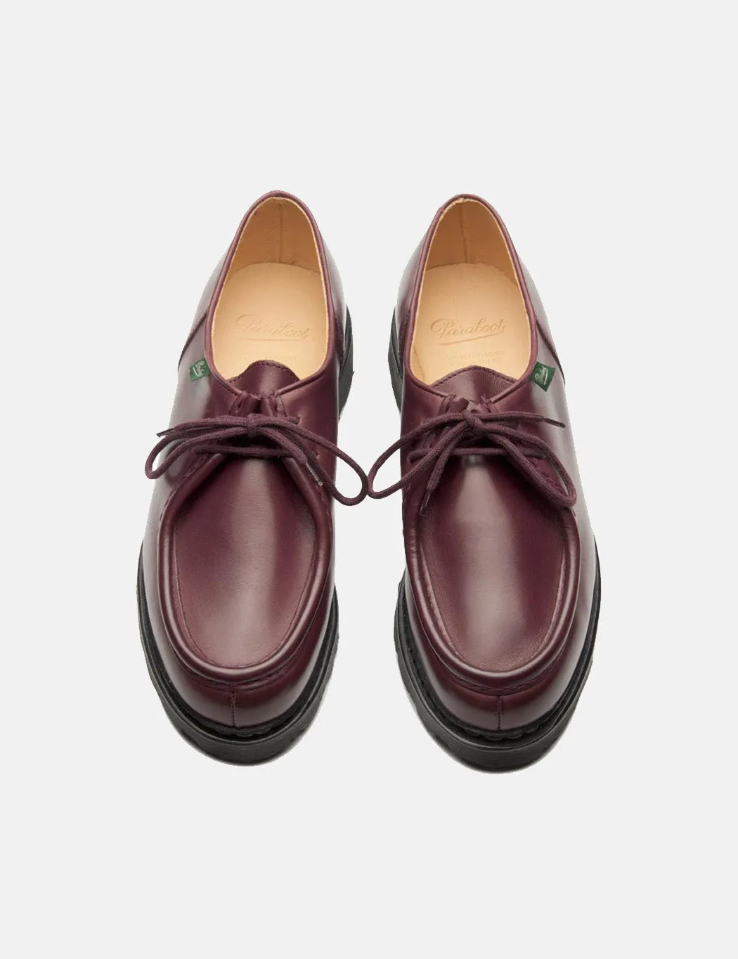 Paraboot Michael Lisse (Leather) - Wine sold by Article London product image thumbnail 5