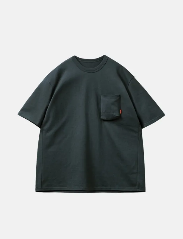 GOOPiMADE Archetype-01 3D Pocket T-Shirt - Iron sold by Article London