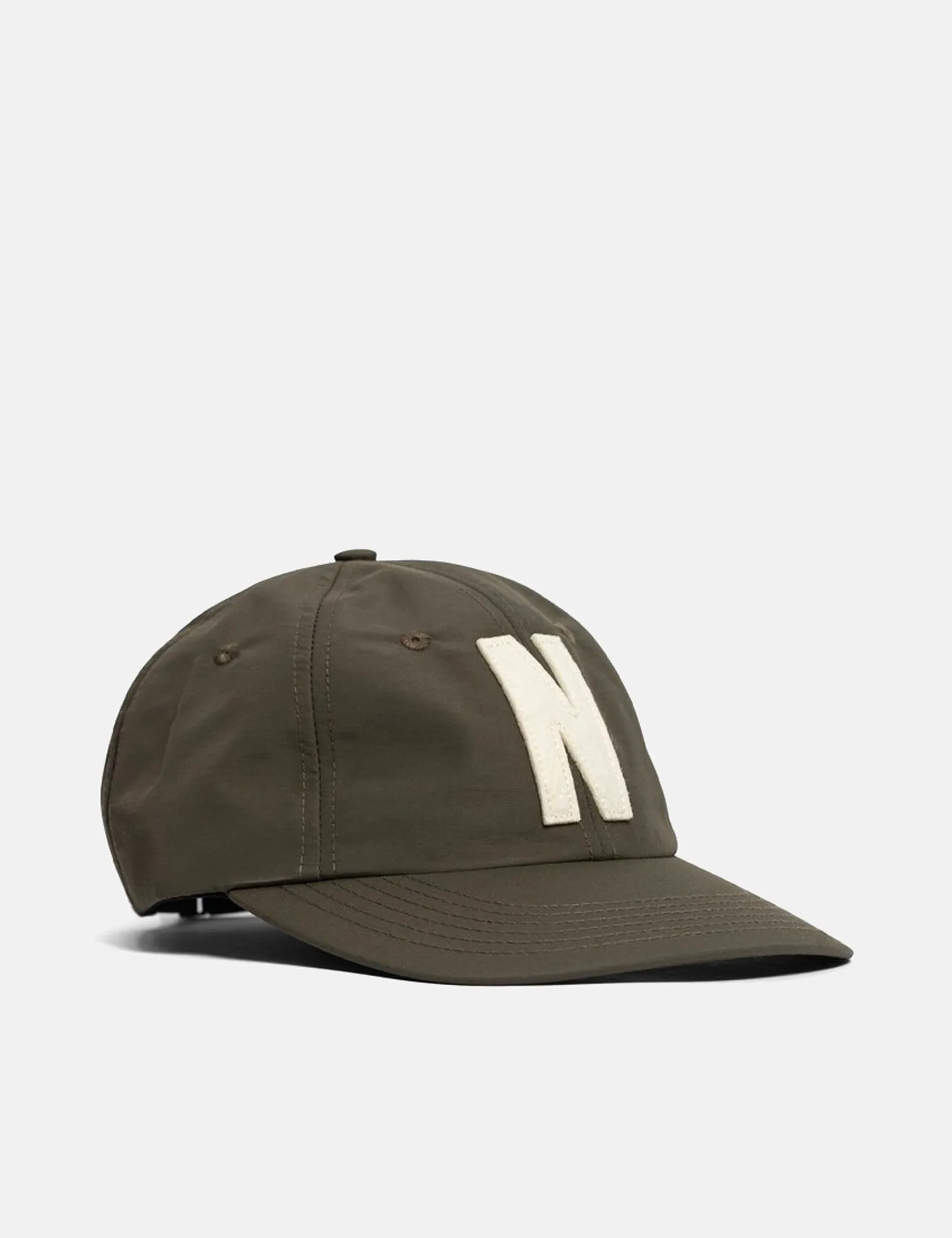 Norse Projects Nylon N Sports Cap - Ivy Green sold by Article London