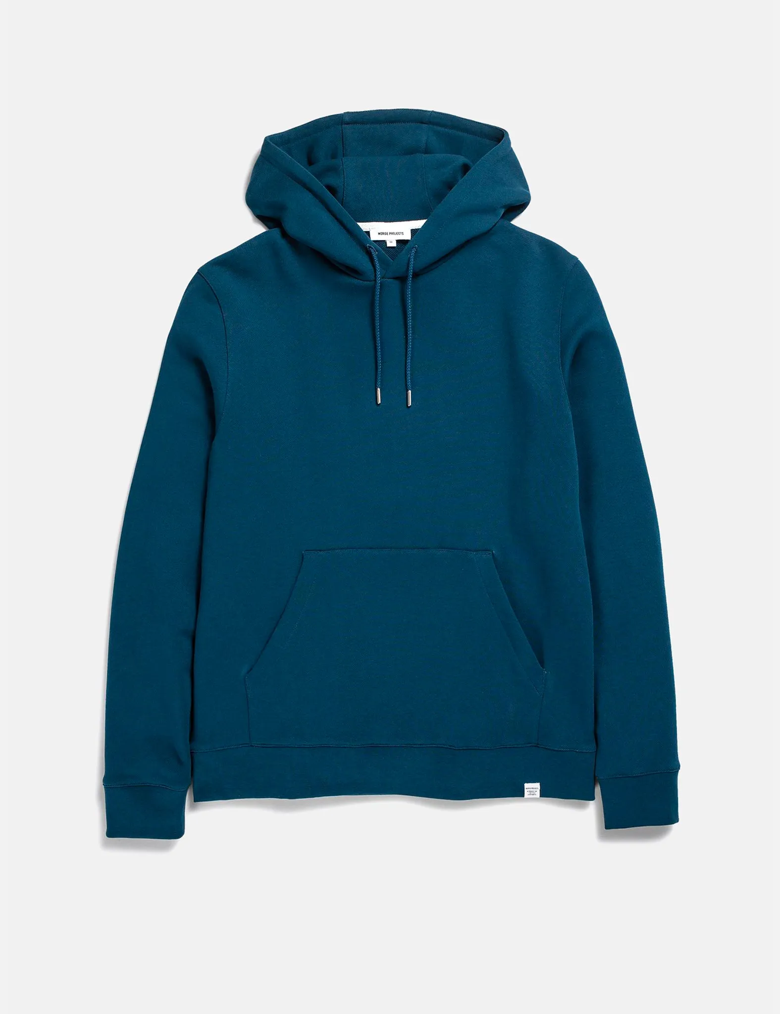 Norse Projects Vagn Classic Hooded Sweatshirt - Deep Teal sold by Article London product image thumbnail 5