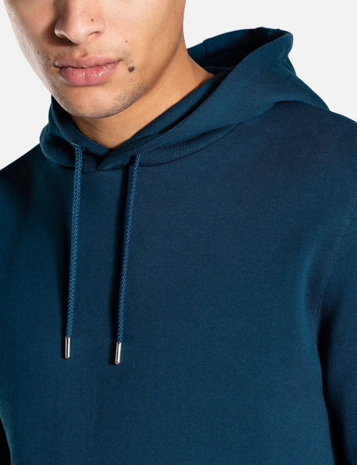Norse Projects Vagn Classic Hooded Sweatshirt - Deep Teal sold by Article London product image thumbnail 3