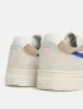 Stepney Workers Club Pearl S-Strike Trainers (Suede Mix) - Ecru/Blue sold by Article London