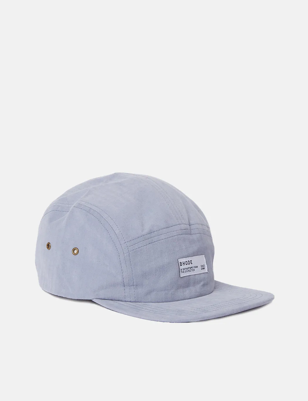 Bhode 5-Panel Cap (Herringbone) - Sky Blue sold by Article London