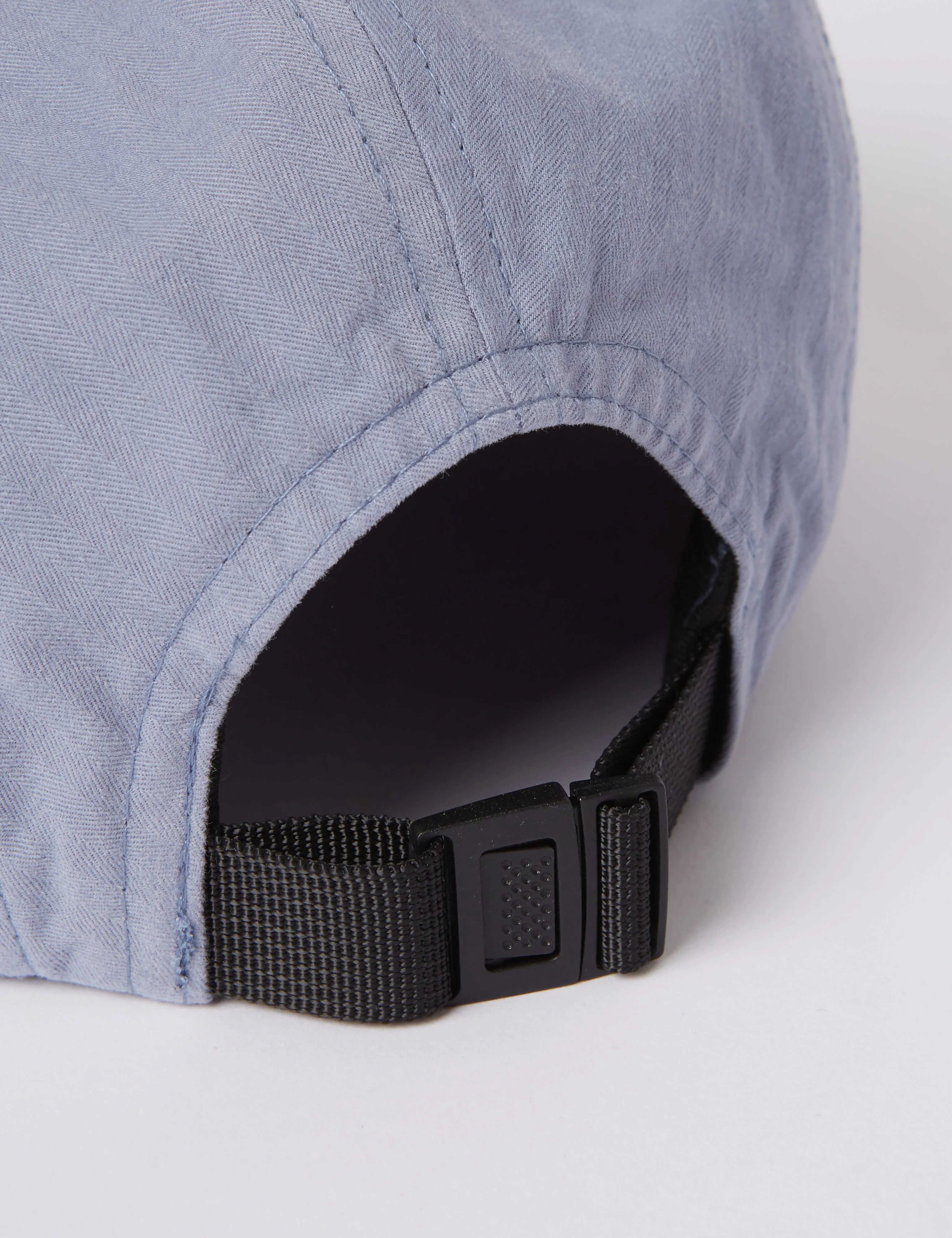 Bhode 5-Panel Cap (Herringbone) - Sky Blue sold by Article London product image thumbnail 3