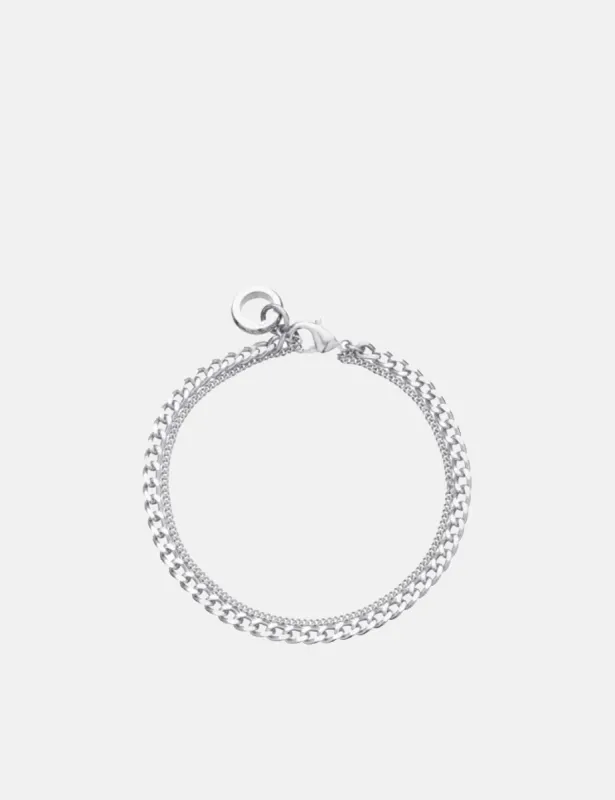 A.P.C. Minimal Bracelet - Silver sold by Article London