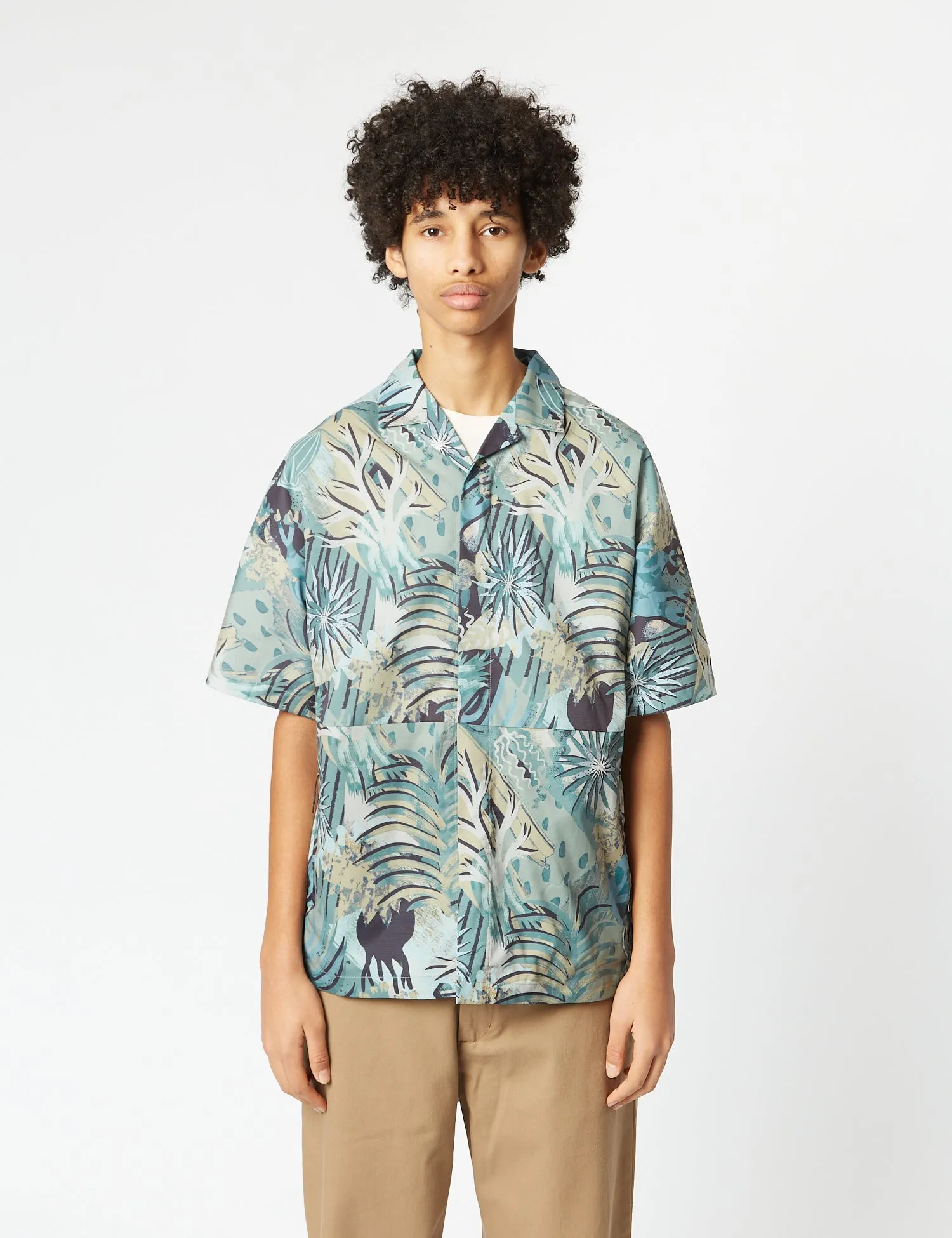 Snow Peak Breathable Quick Dry Shirt - Khaki Brown sold by Article London