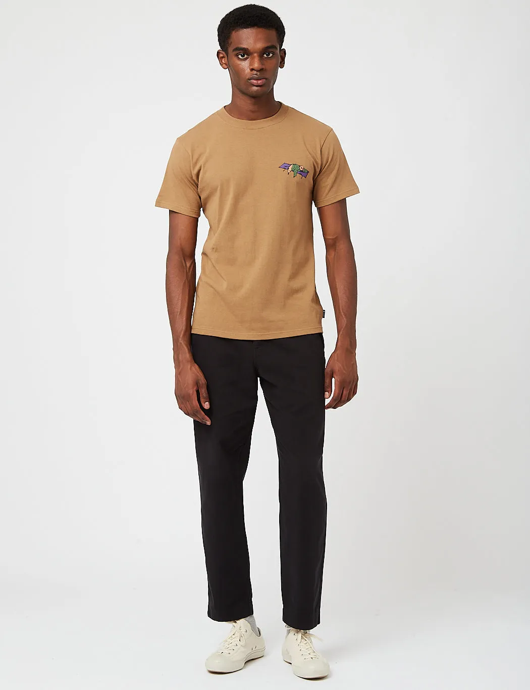 Snow Peak Iron High Tension Cot T-Shirt - Brown sold by Article London product image thumbnail 4