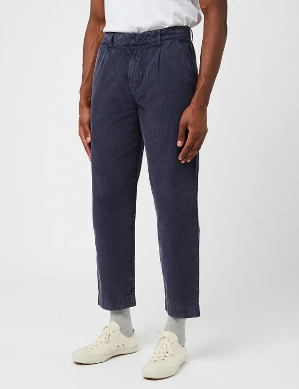 Folk Signal Pant - Washed Ink Blue sold by Article London