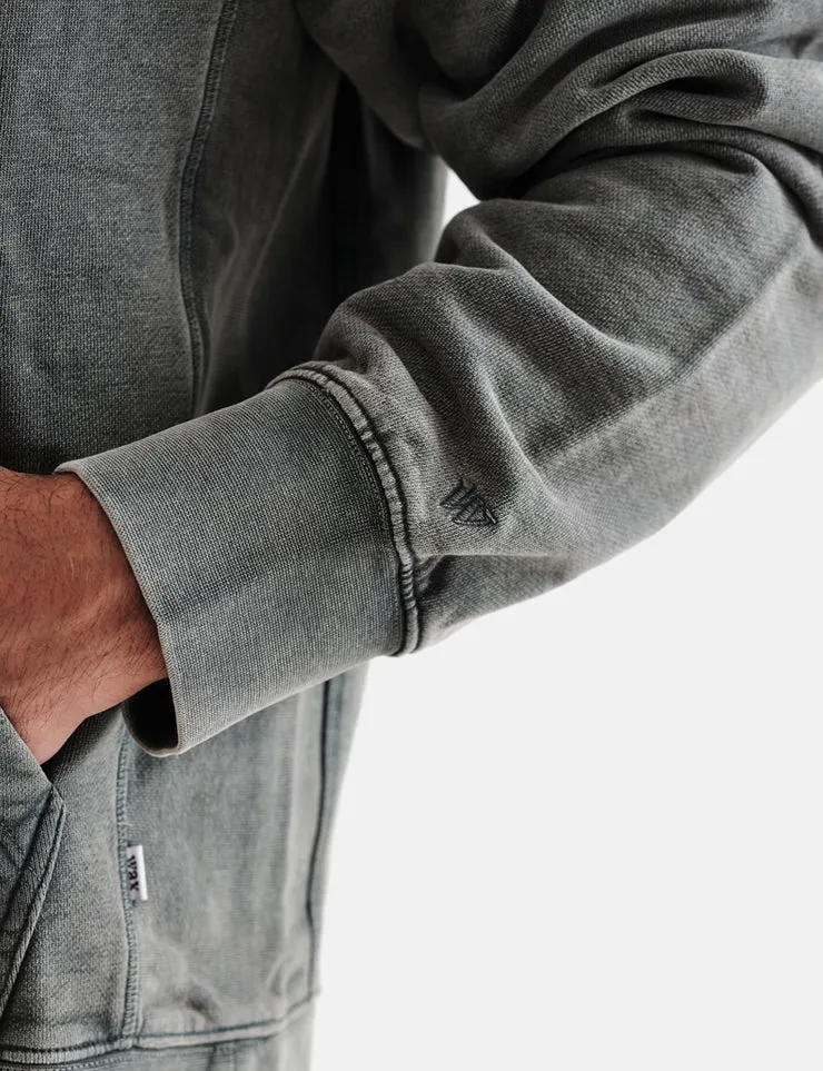 Wax London Buxton Hooded Sweatshirt (Organic) - Charcoal Grey sold by Article London product image thumbnail 2