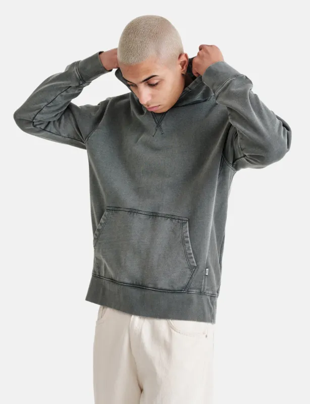 Wax London Buxton Hooded Sweatshirt (Organic) - Charcoal Grey made by Article London