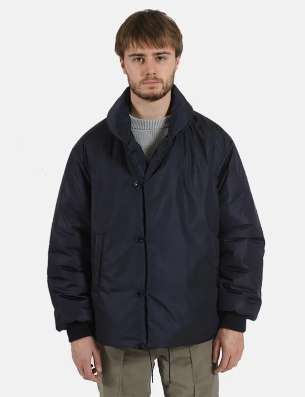 Arpenteur Loft J. HD Technical Nylon Jacket - Navy Blue sold by Article London