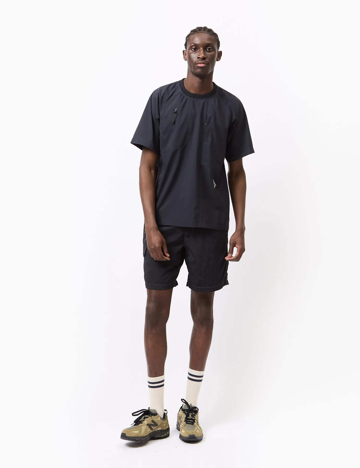 and Wander Stretch Rip Pullover - Dark Navy Blue sold by Article London product image thumbnail 3