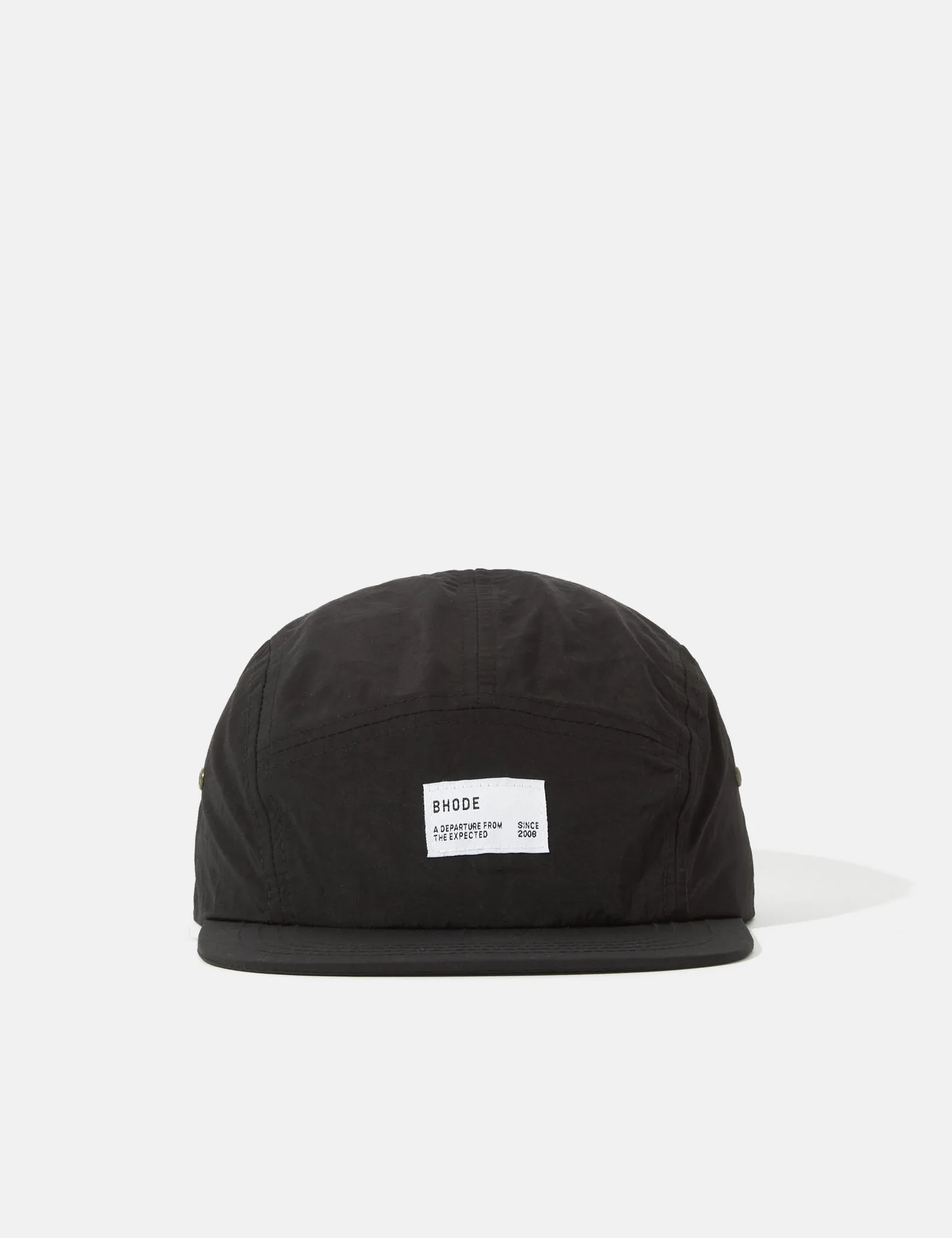 Bhode 5-Panel Cap (Nylon) - Black sold by Article London product image thumbnail 3