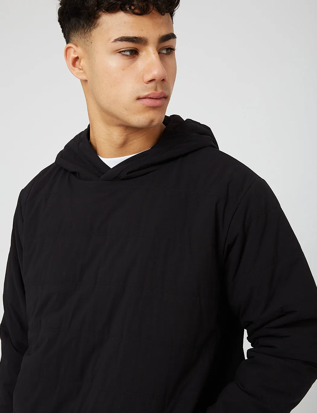 Snow Peak Flexible Insulated Hooded Sweatshirt - Black sold by Article London product image thumbnail 2