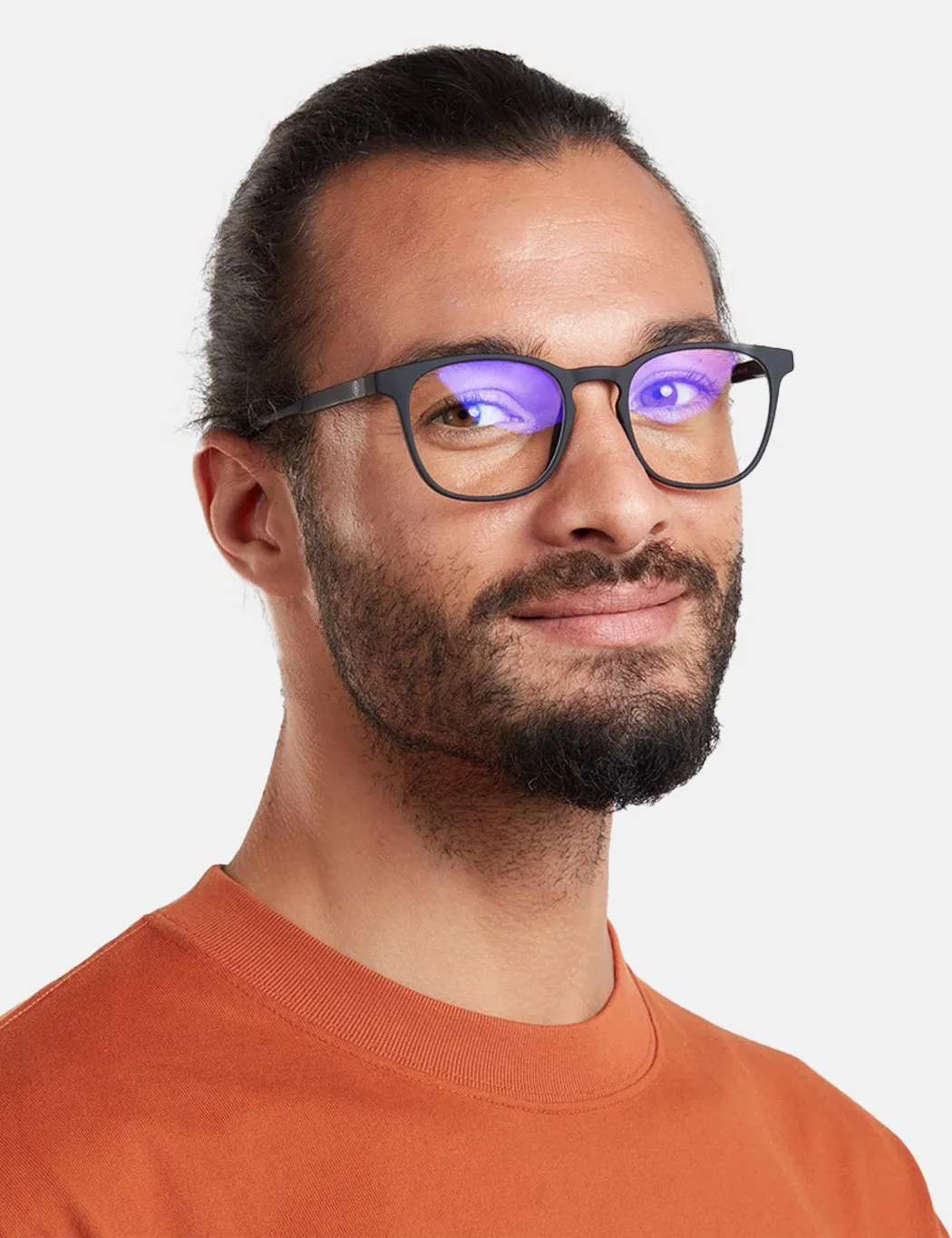 Barner Dalston Blue Light Computer Glasses - Black Noir sold by Article London
