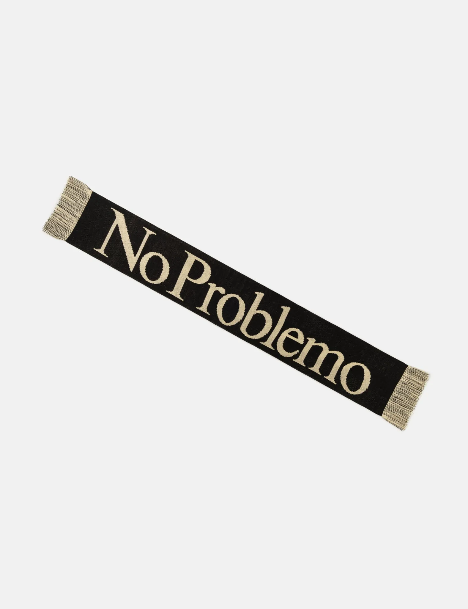 Aries No Problemo Scarf - Black sold by Article London product image thumbnail 2