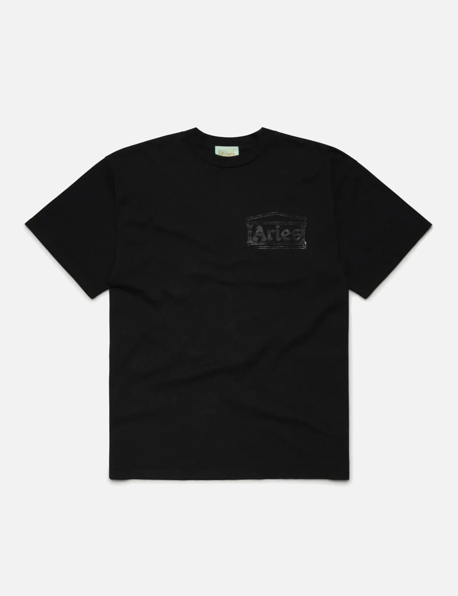 Aries Temple T-Shirt - Black sold by Article London product image thumbnail 5
