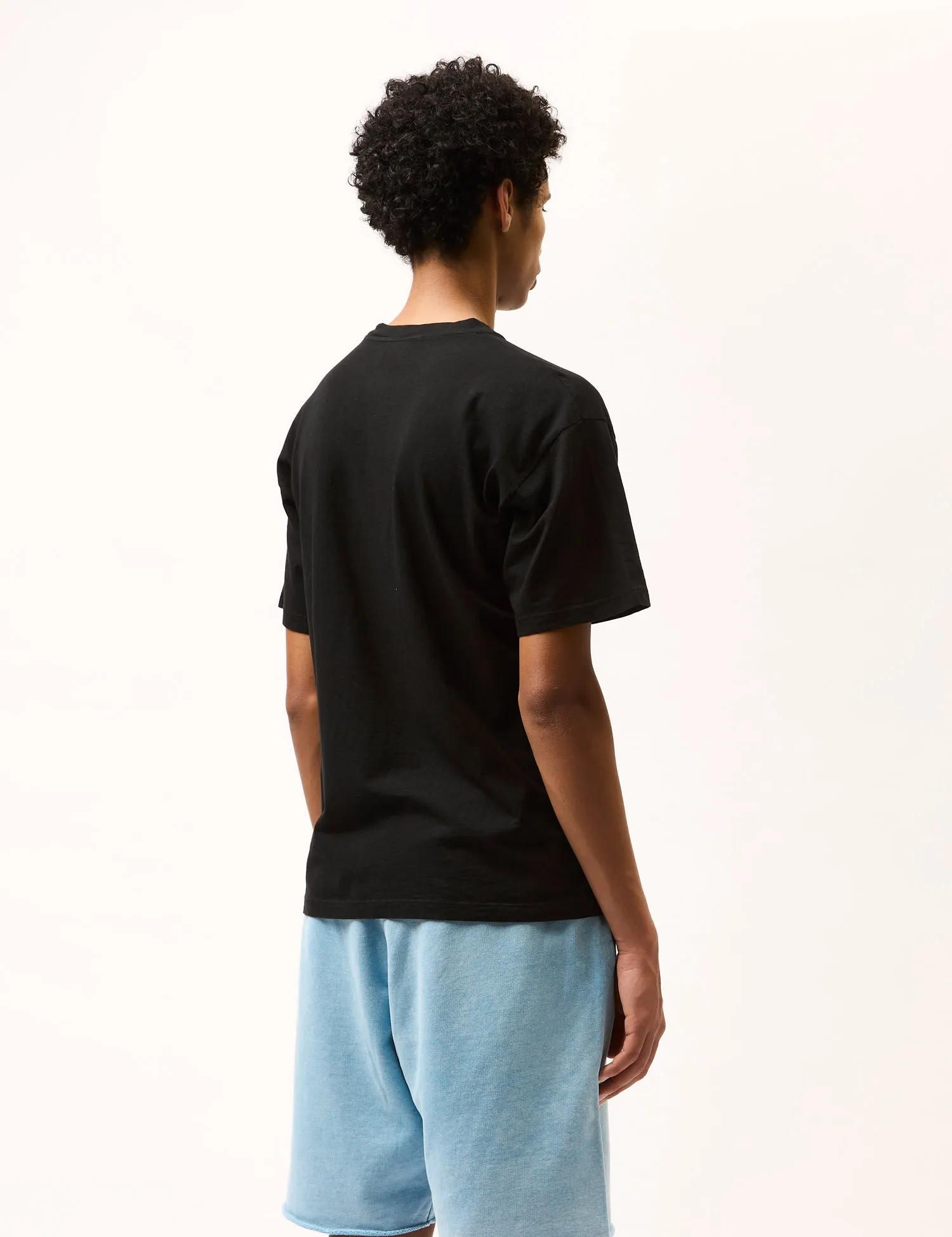 Aries Temple T-Shirt - Black sold by Article London product image thumbnail 4