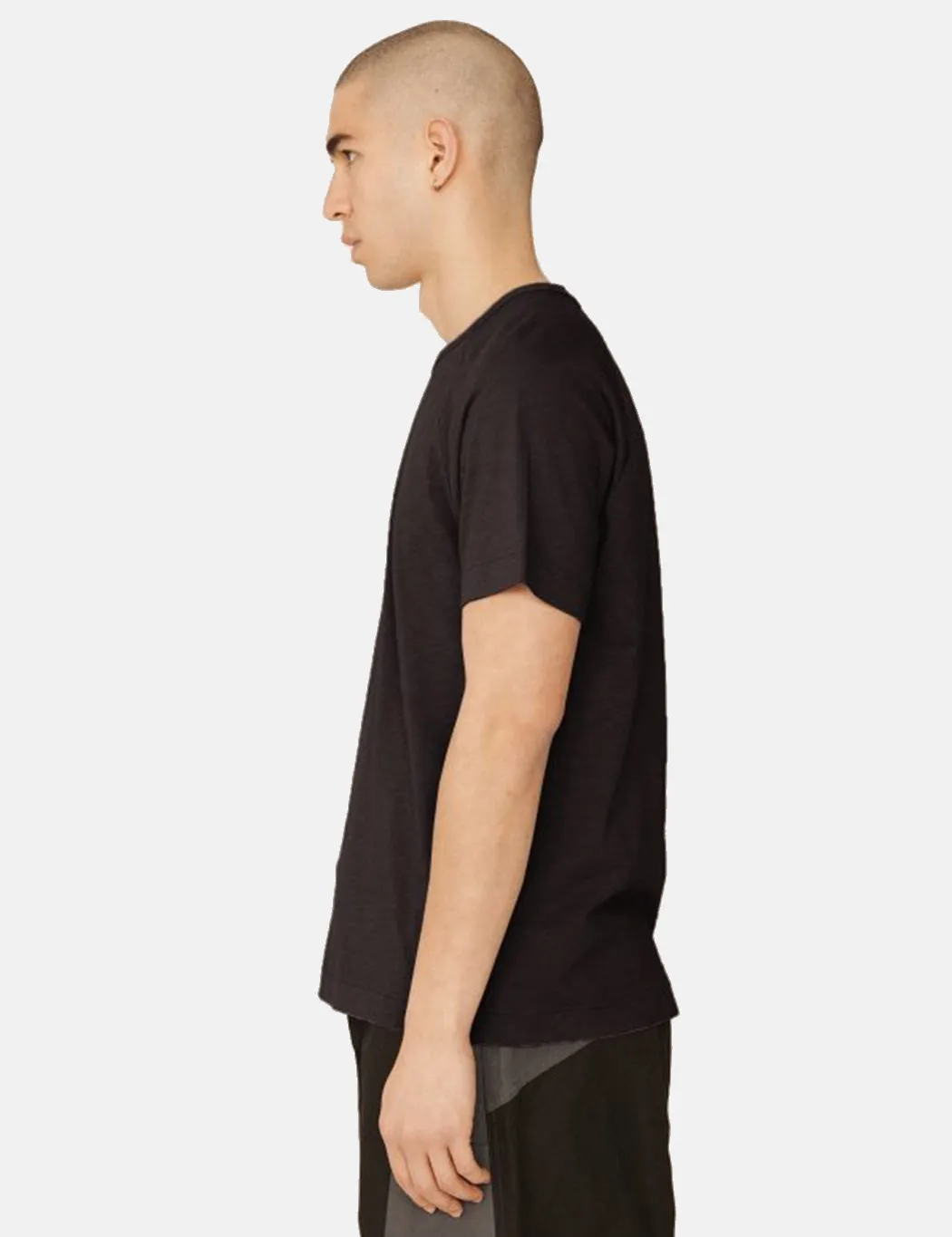 YMC Television Raglan T-Shirt - Black sold by Article London product image thumbnail 4