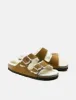 Womens Birkenstock Arizona Shearling (Narrow) - Mink sold by Article London