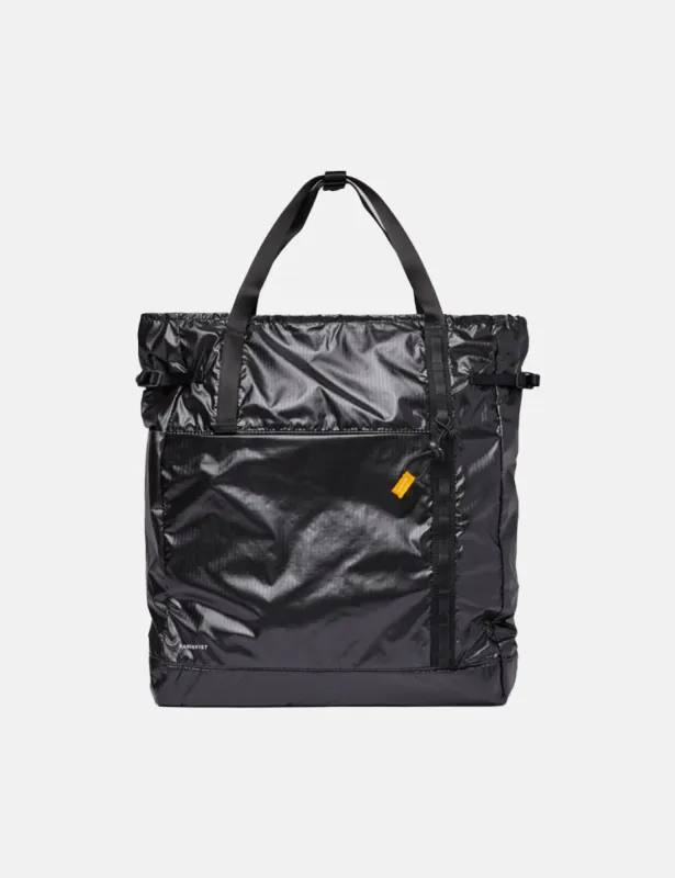 Sandqvist Viggo Tote Bag (Recycled Nylon) - Black sold by Article London