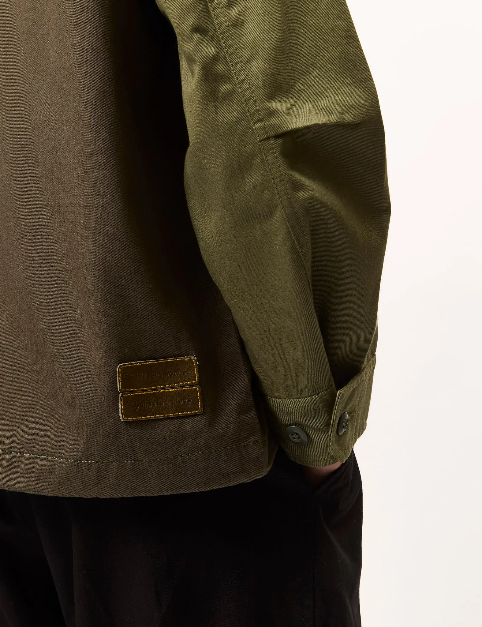 Universal Works Parachute Field Jacket Ii (Twill) - Olive Green sold by Article London product image thumbnail 4