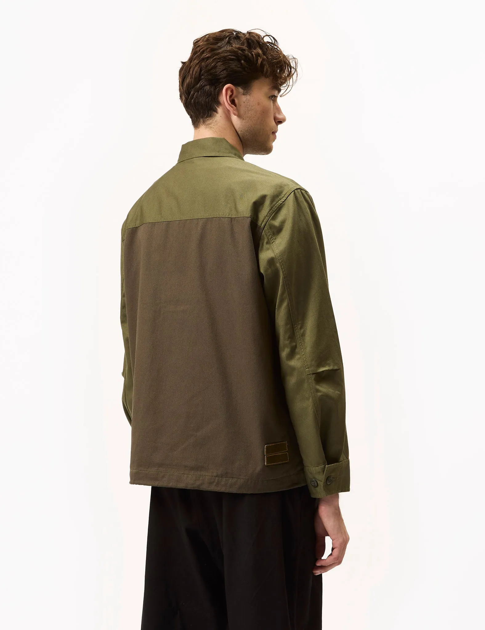 Universal Works Parachute Field Jacket Ii (Twill) - Olive Green sold by Article London product image thumbnail 2