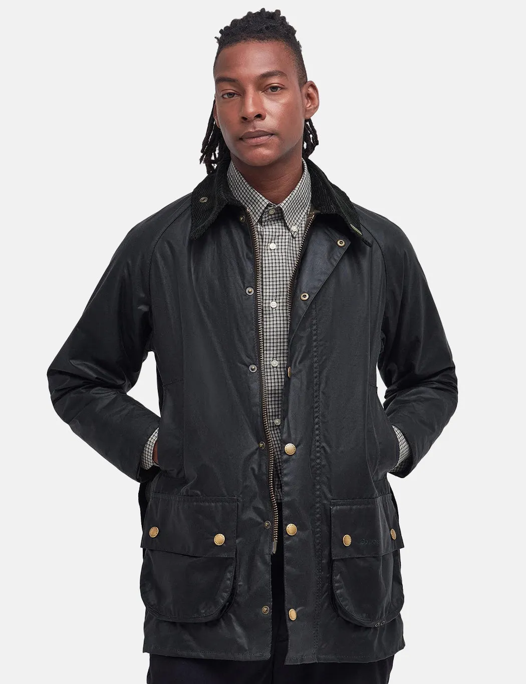 Barbour 40th Anniversary Beaufort Wax Jacket - Sage Green sold by Article London