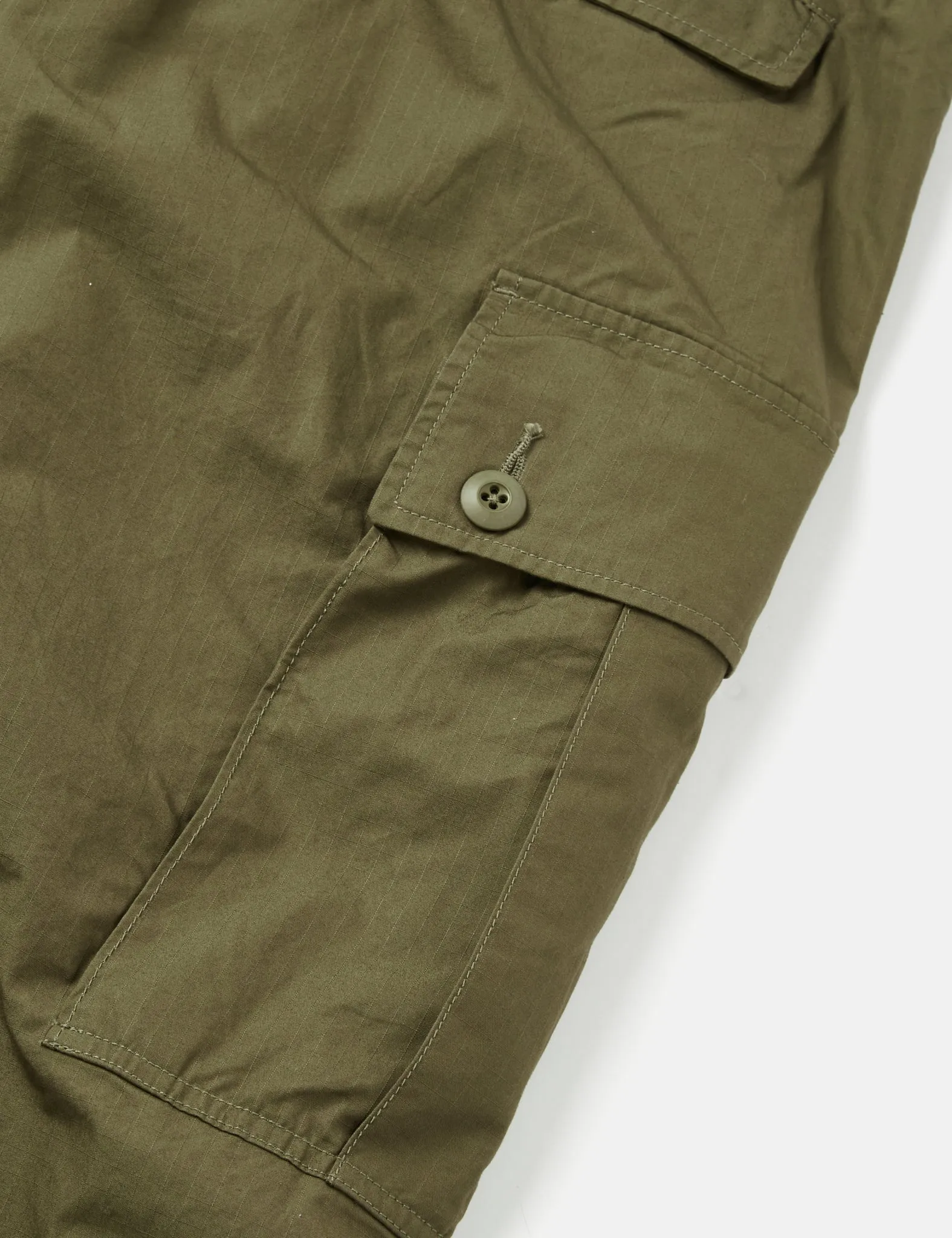 Beams Plus MIL 6Pocket Trousers (80/3 Ripstop) - Olive Green sold by Article London product image thumbnail 2