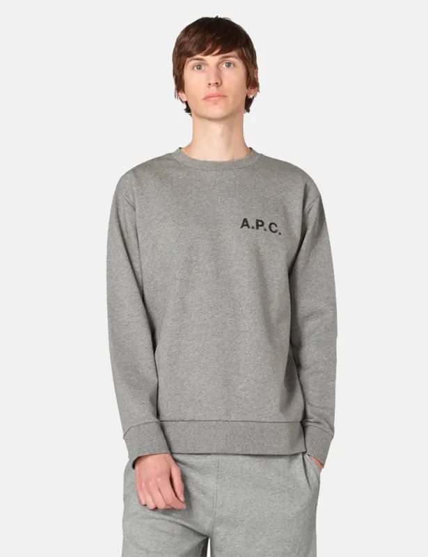 A.P.C. Jimmy Sweatshirt - Grey Heather sold by Article London