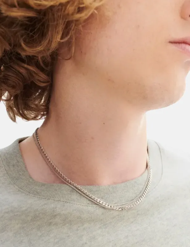 A.P.C. Minimal Necklace - Silver sold by Article London
