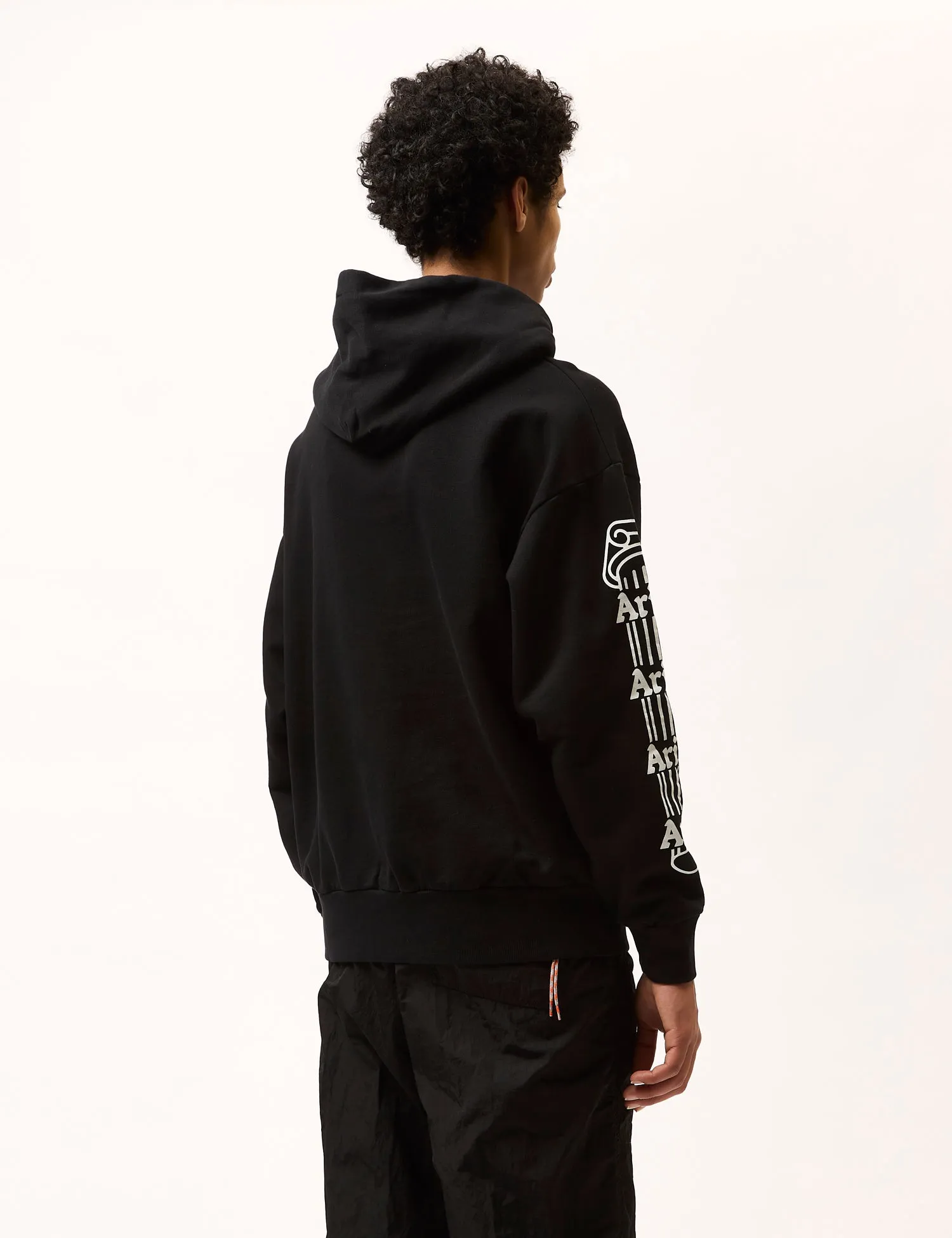 Aries Column Hoodie - Black sold by Article London product image thumbnail 3