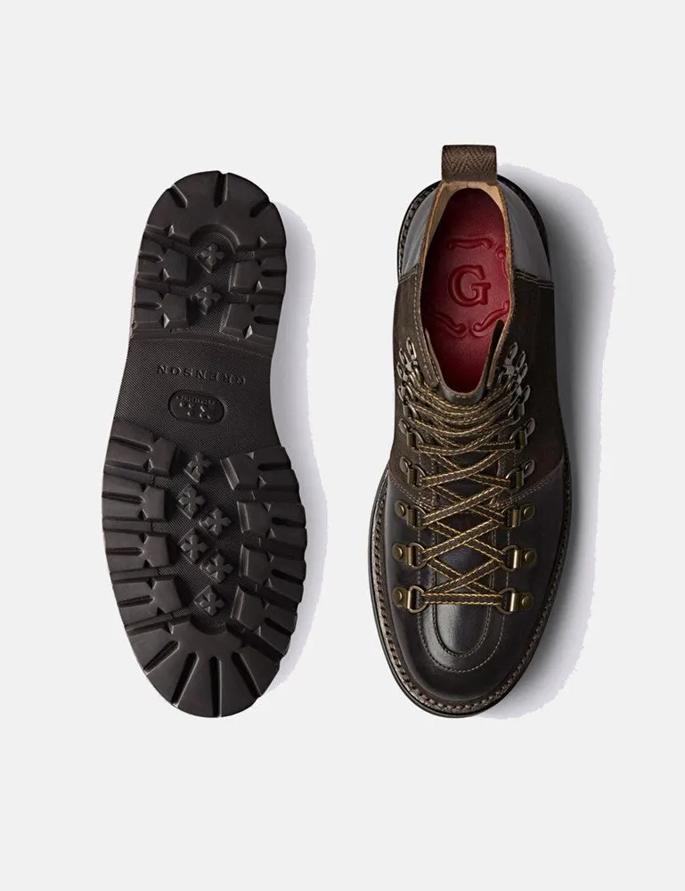 Womens Grenson Nanette Ski Boot (Colorado Leather) - Dark Brown sold by Article London product image thumbnail 3