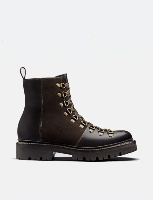 Womens Grenson Nanette Ski Boot (Colorado Leather) - Dark Brown sold by Article London