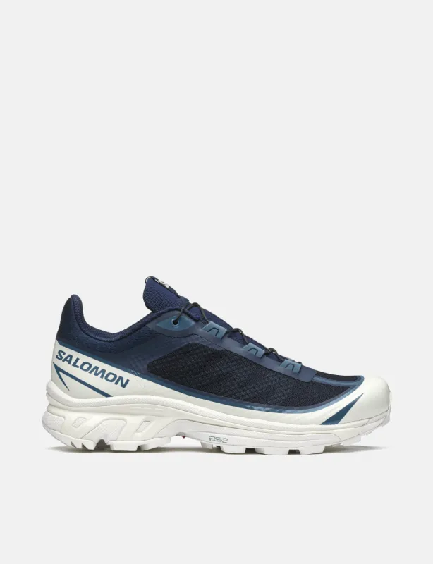 Salomon XT-6 FT Trainers - Dark Sapphire/Vanilla Ice/Stormy Weather sold by Article London