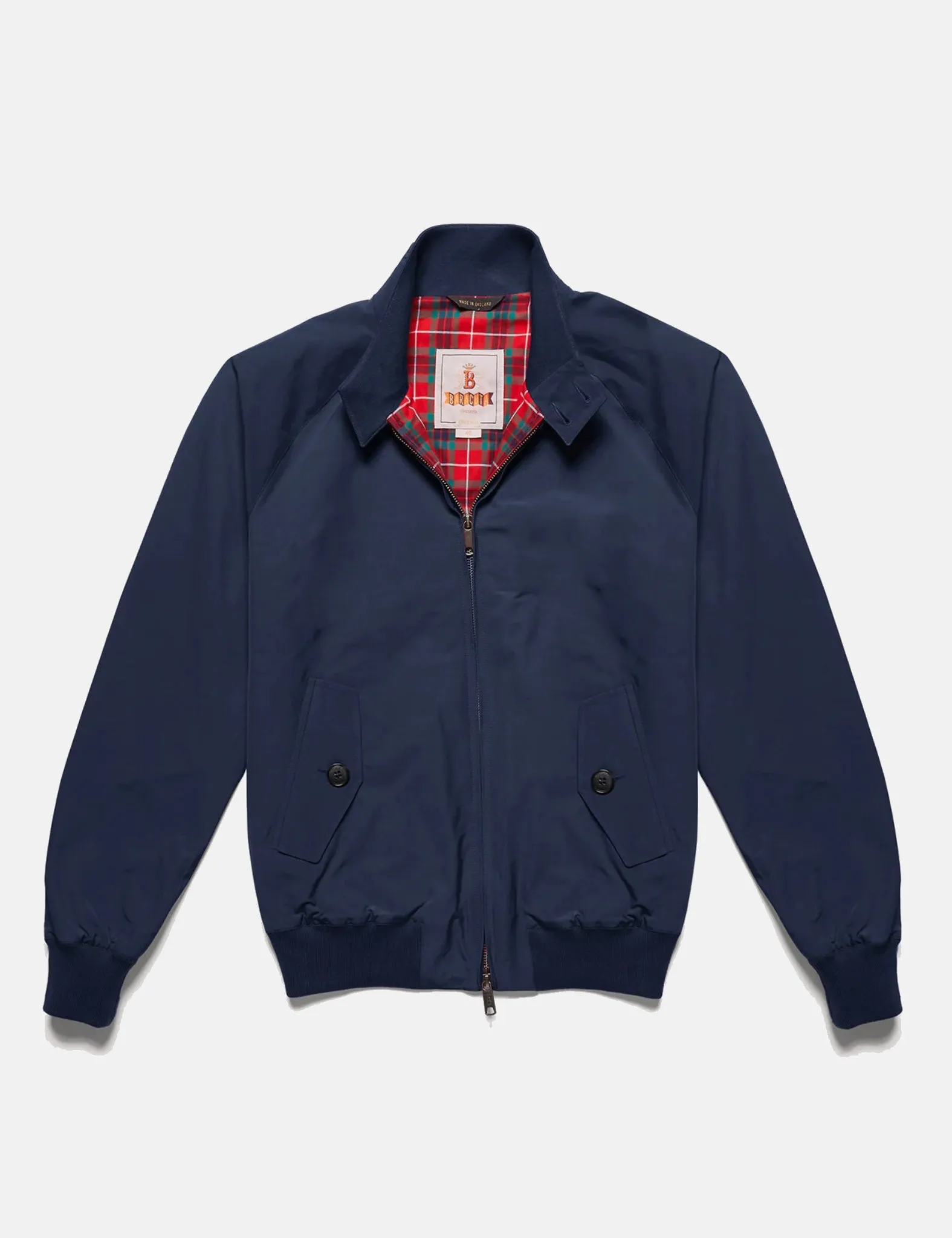 Baracuta G9 Harrington Jacket - Navy Blue sold by Article London product image thumbnail 5