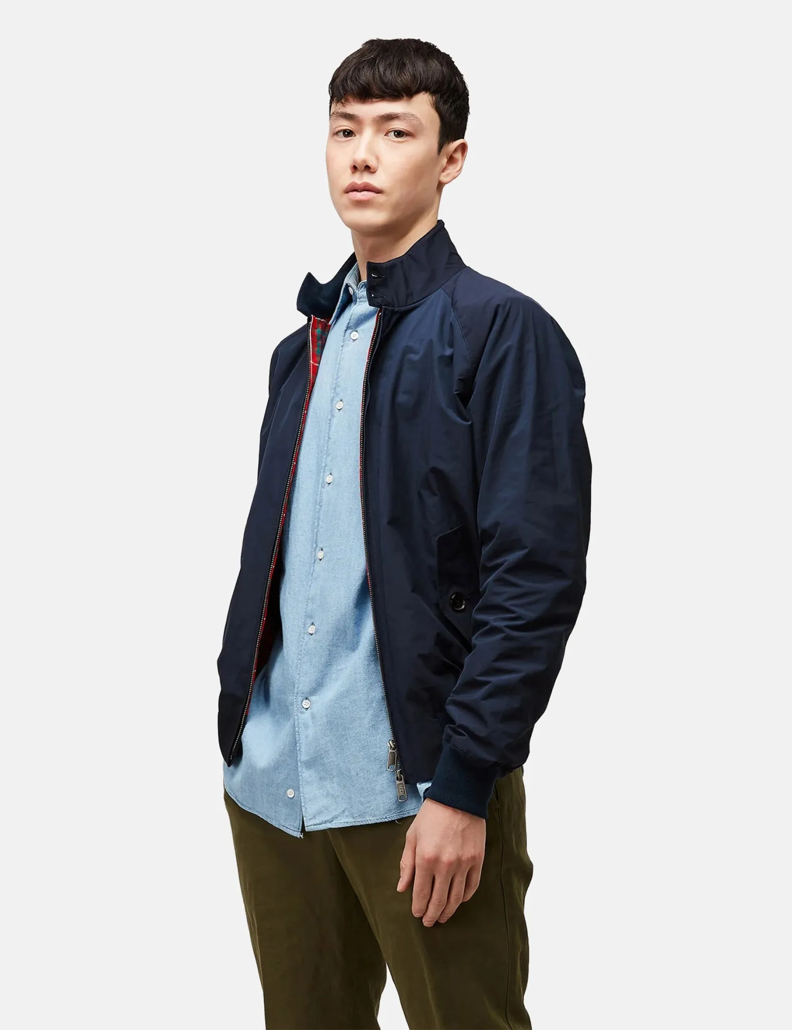 Baracuta G9 Harrington Jacket - Navy Blue sold by Article London