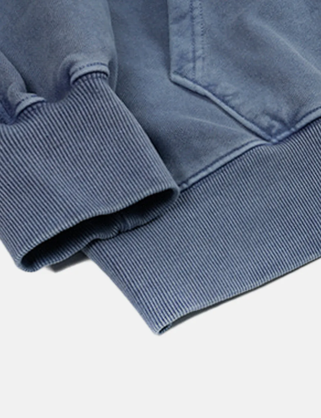 Frizmworks OG Pigment Dyed Hooded Sweatshirt - Blue sold by Article London product image thumbnail 5