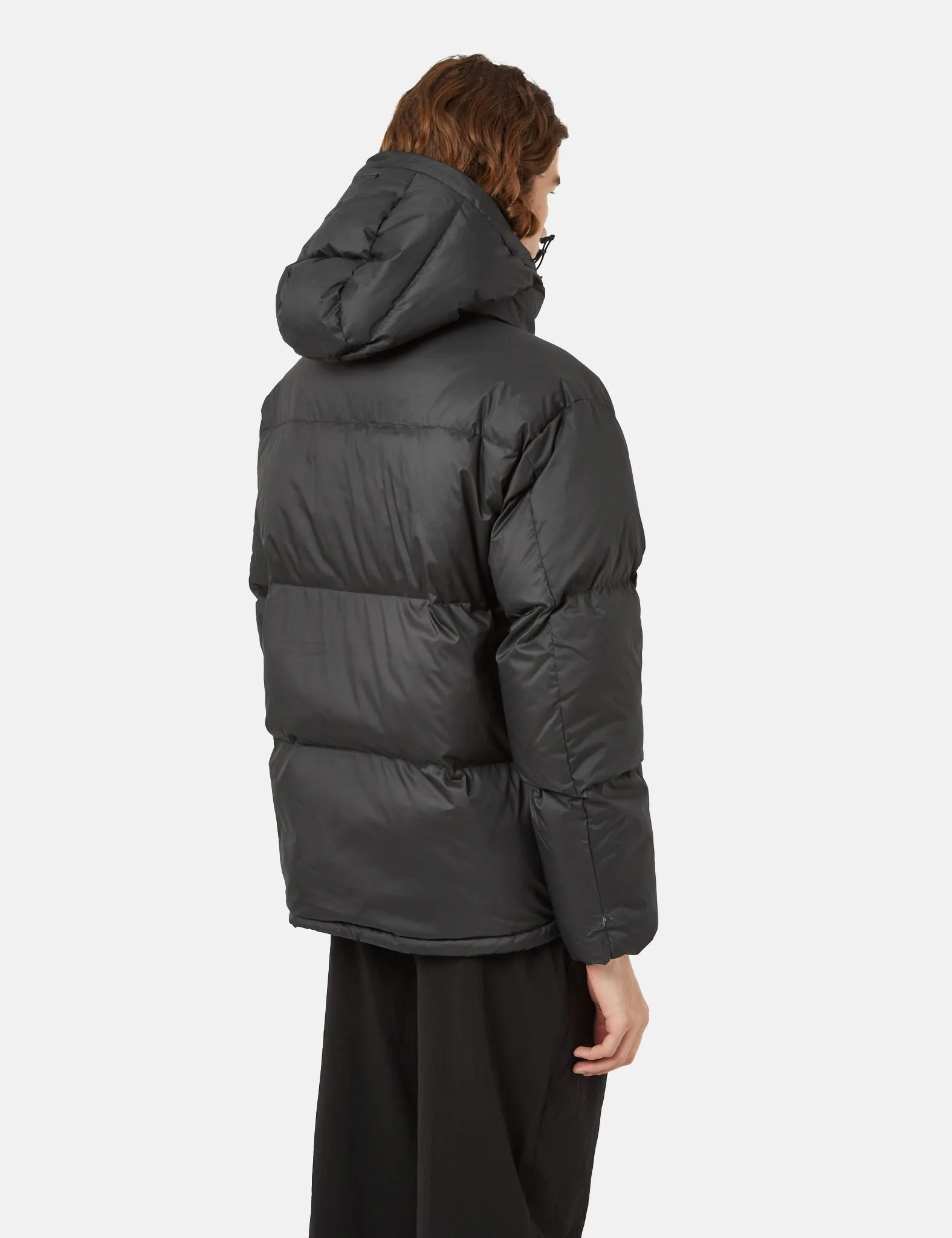 Snow Peak Recycled Light Down Pullover Jacket - Black sold by Article London product image thumbnail 5