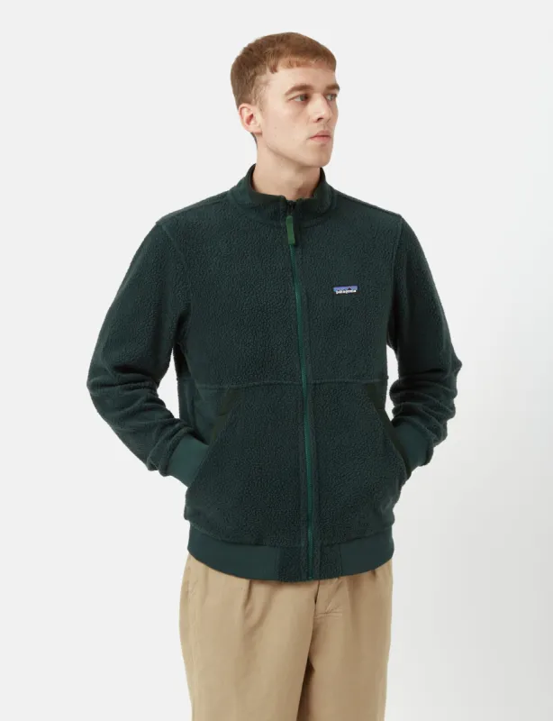 Patagonia Shearling Jacket - Northern Green sold by Article London