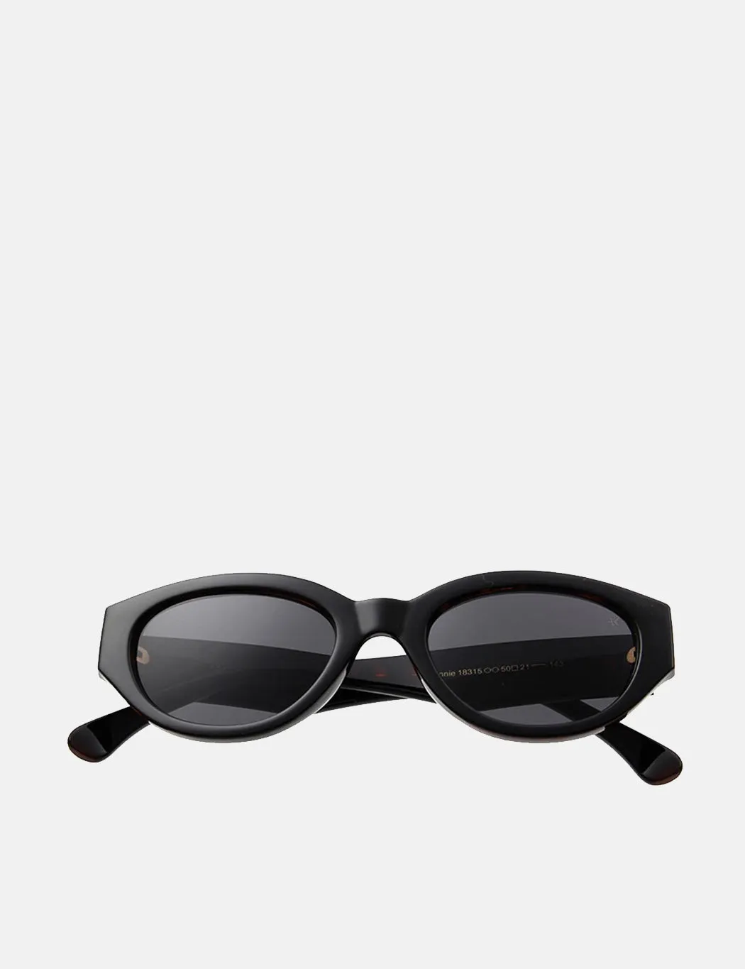 A. Kjaerbede Winnie Sunglasses - Black sold by Article London product image thumbnail 4