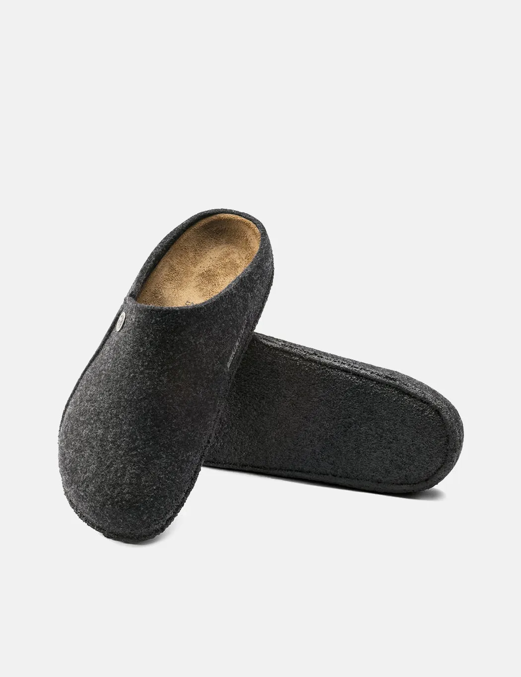 Womens Birkenstock Zermatt Slipper (Narrow) - Anthracite Grey sold by Article London product image thumbnail 4