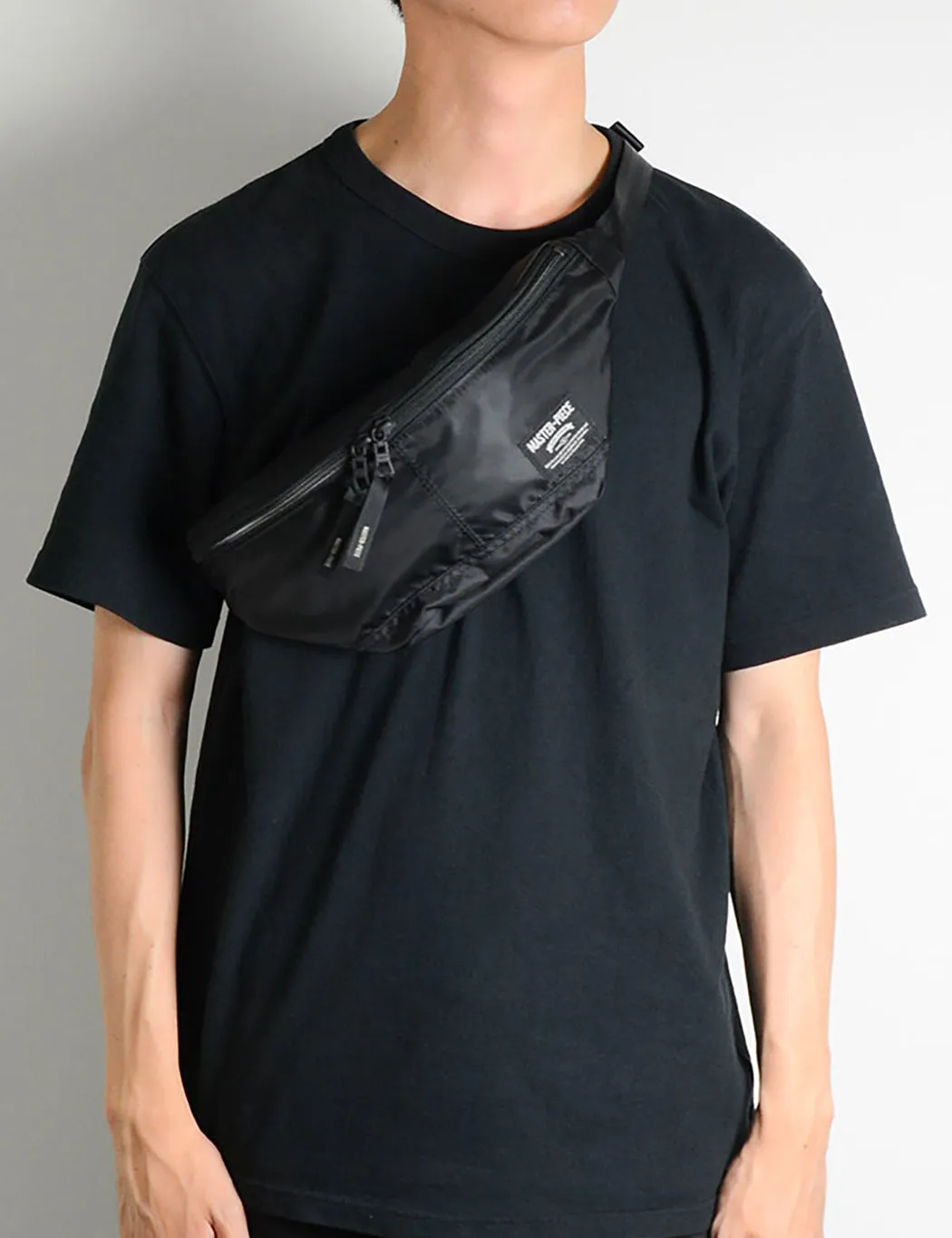 Master-Piece Rush Waist Bag (02220) - Black sold by Article London product image thumbnail 2