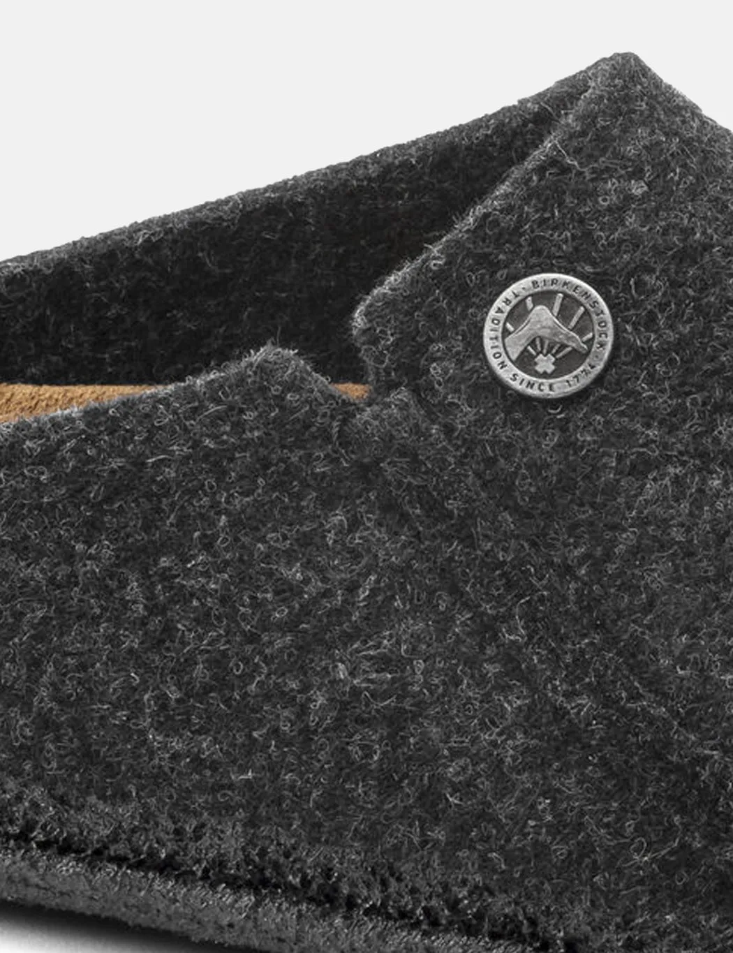 Womens Birkenstock Zermatt Slipper (Narrow) - Anthracite Grey sold by Article London product image thumbnail 2